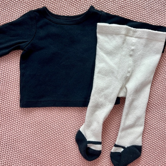 Carter's Pink Plaid and Polka Dot Newborn Sets - Picture 7 of 9